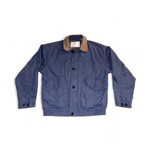 Vintage London Fog Towne Coat 1960s - Classic Blue & Tan